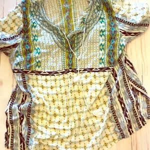 Cute beaded festival tee